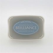  Brilliance Ink Brilliance Pigment Ink Pad, 074 Pearlescent Ice Blue